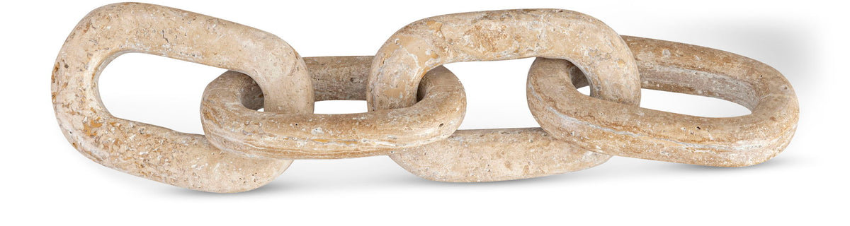 Lynx - Travertine Decorative Chain Links - Natural