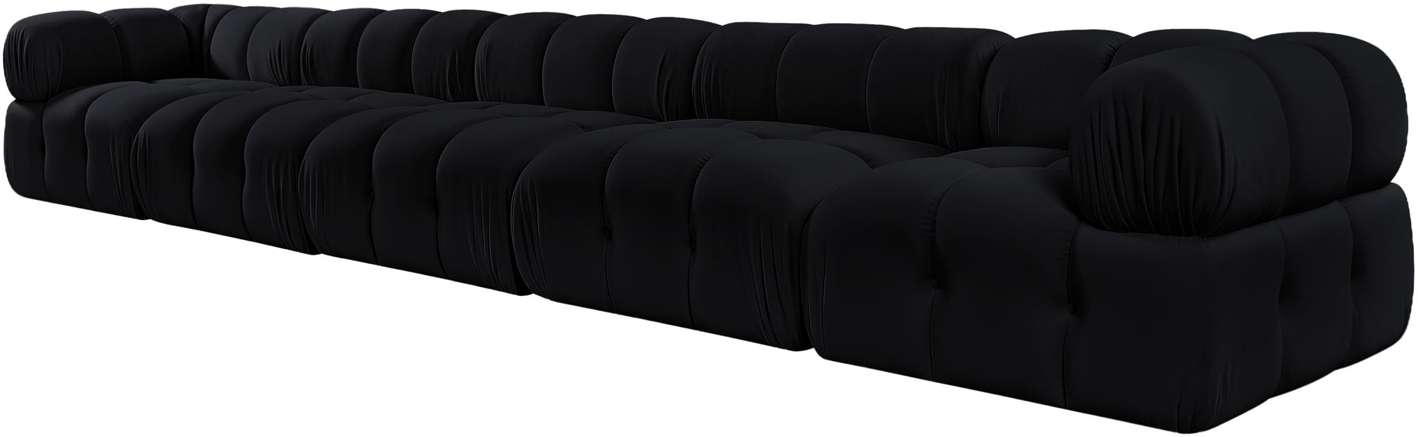 Orin - Fabric Velvet 5 Piece Modular Sofa