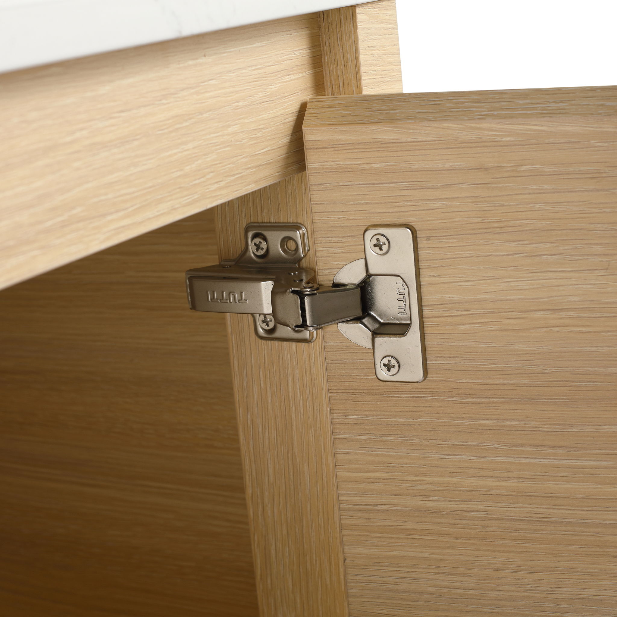 Mounted Bathroom Vanity & Art Sink, Soft Close Door