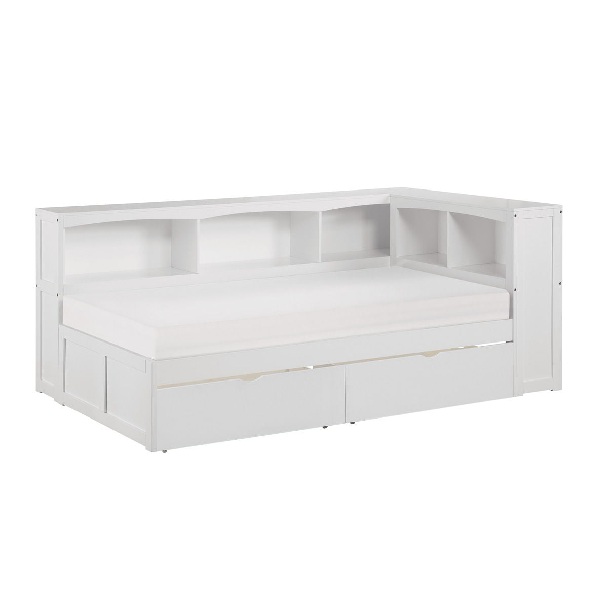 Galen - Bookcase Corner Bed
