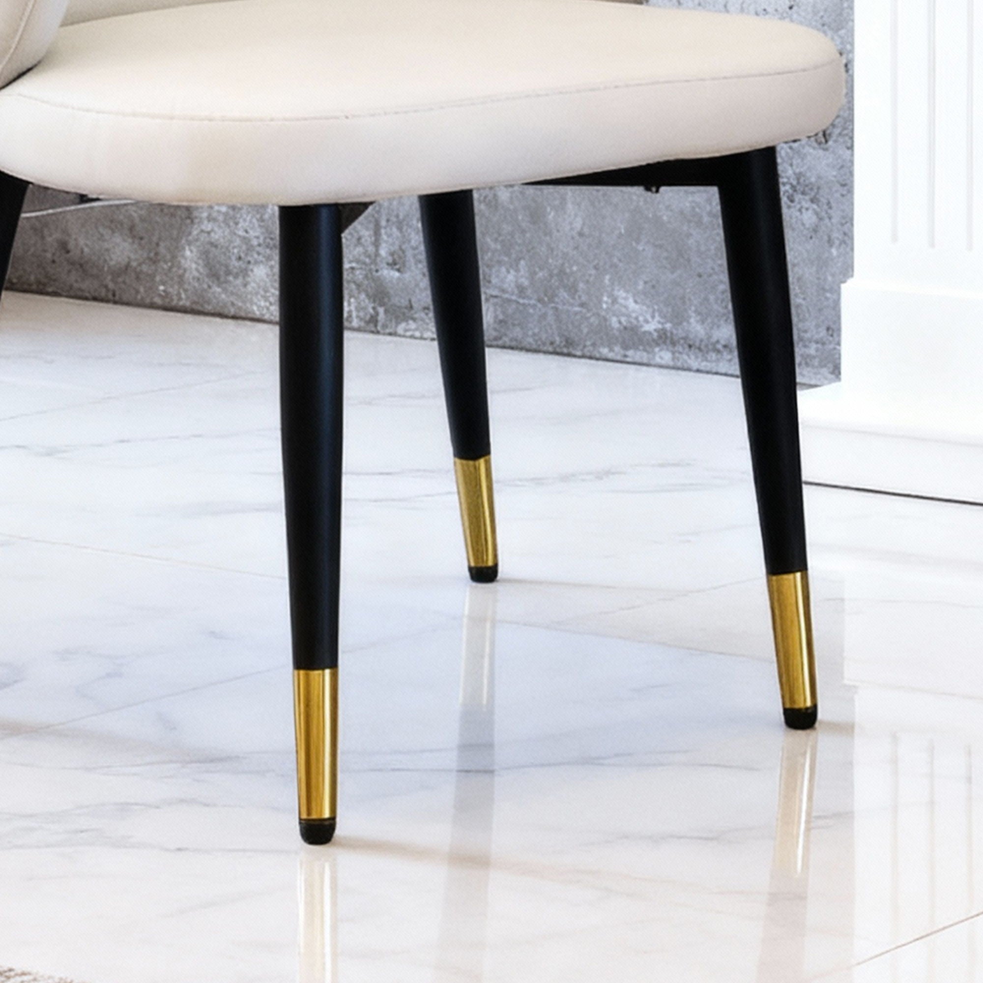 Dining Chairs Ergonomic (Set of 2) - Beige