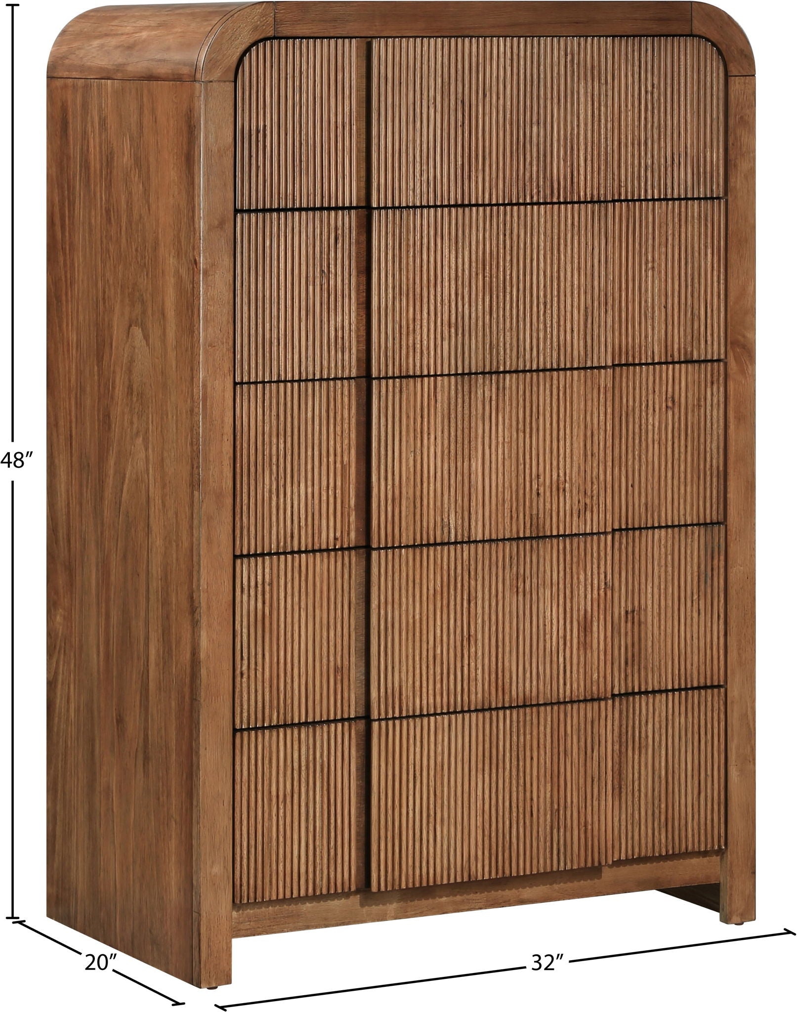 Fluted - Chest