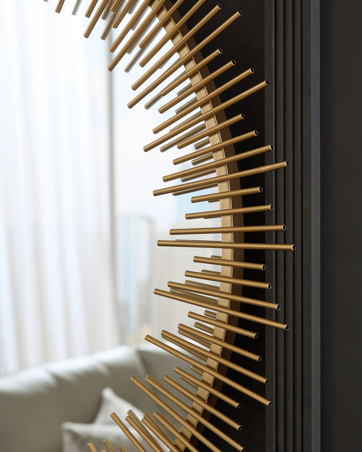 Wainport - Accent Mirror - Gold Finish