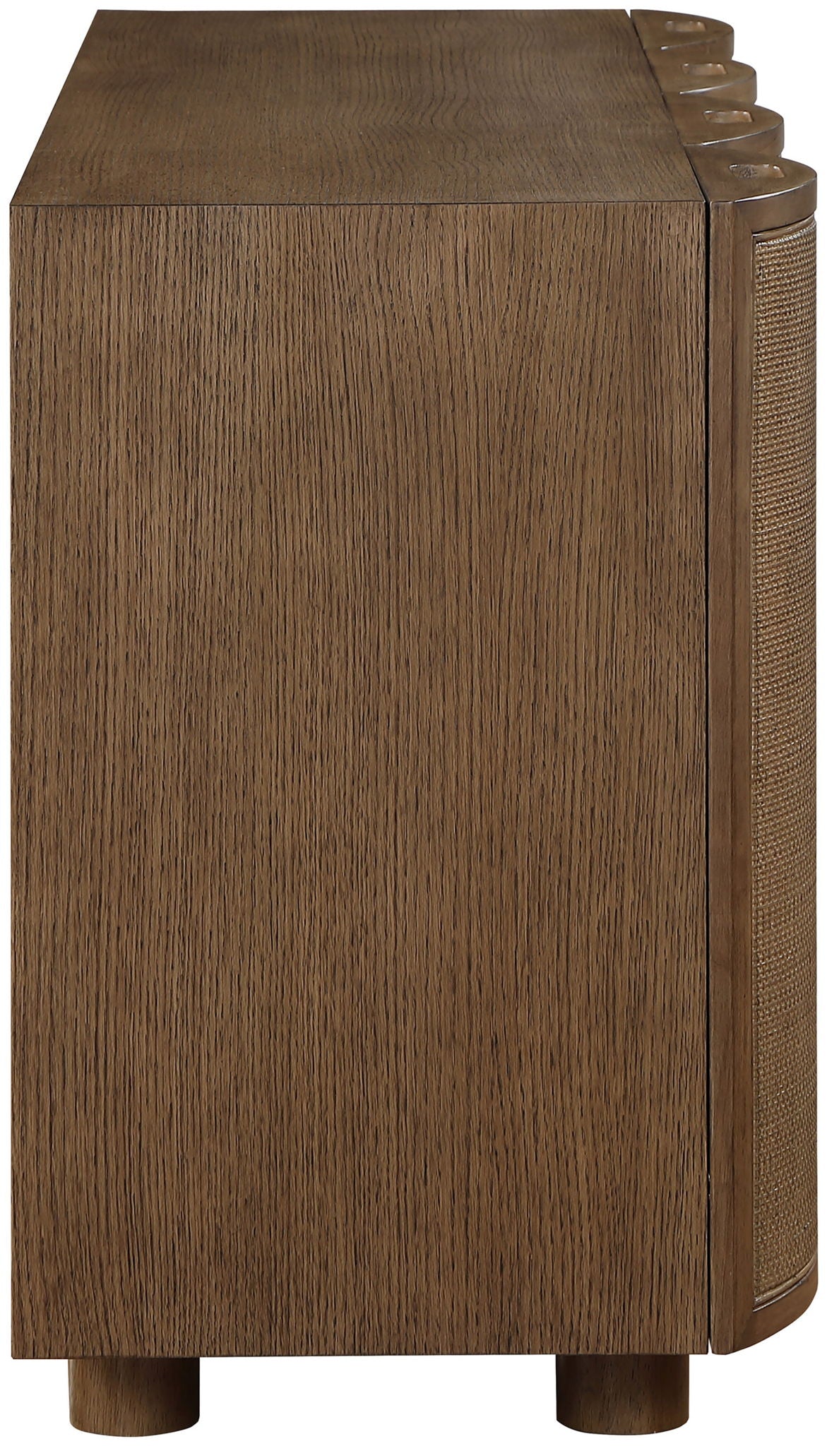 Norin - Solid Wood And Oak Veneer Sideboard/Buffet