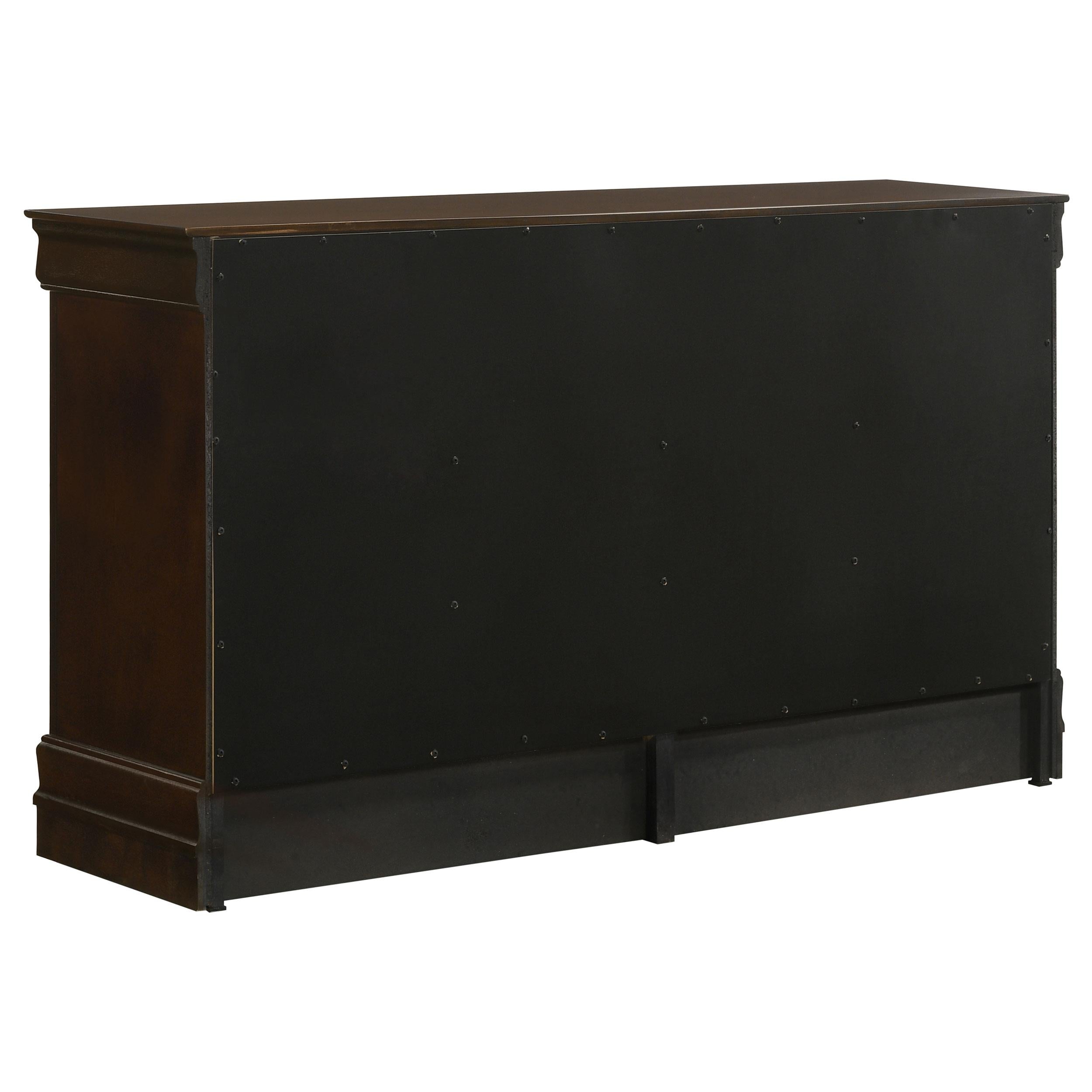 Diamond Modern Furniture COA Louis Philippe 6-Drawer Dresser 202413 IMAGE 5