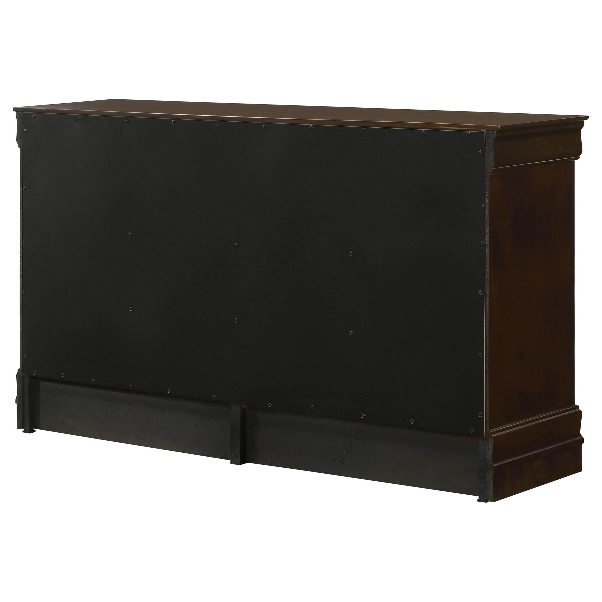 Diamond Modern Furniture COA Louis Philippe 6-Drawer Dresser 202413 IMAGE 7