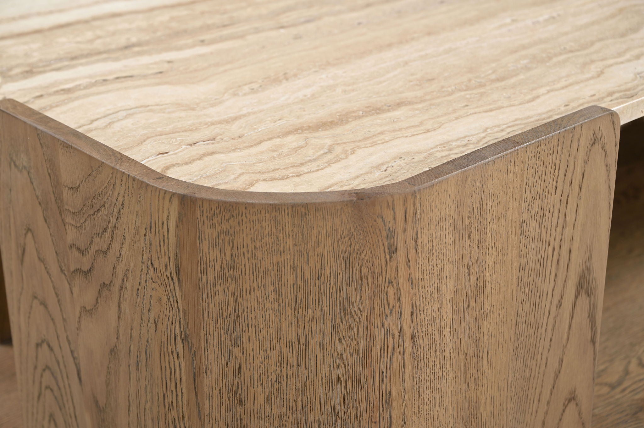 Calabria - Marble And Oak Wood Table