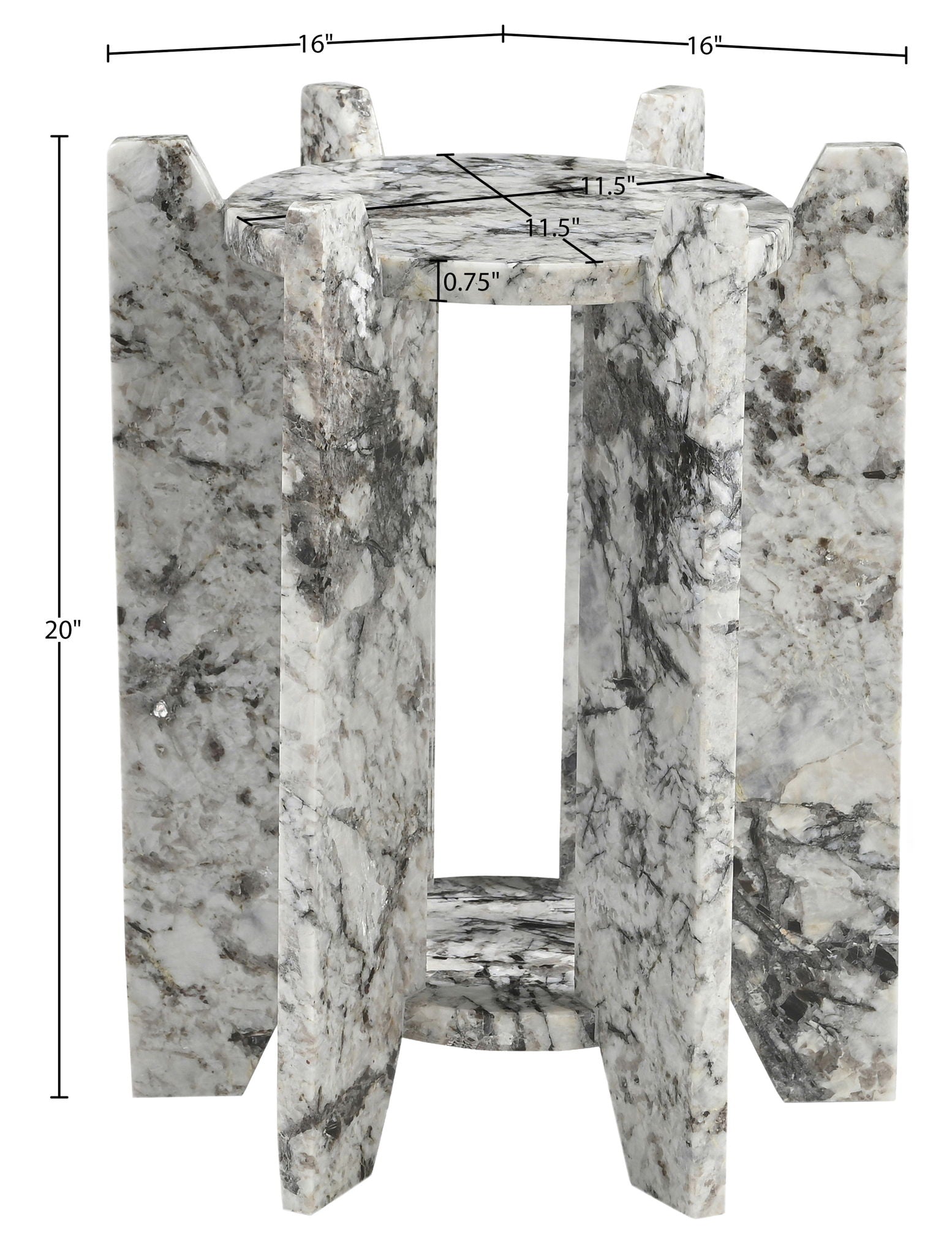Soriano - Genuine Marble Table