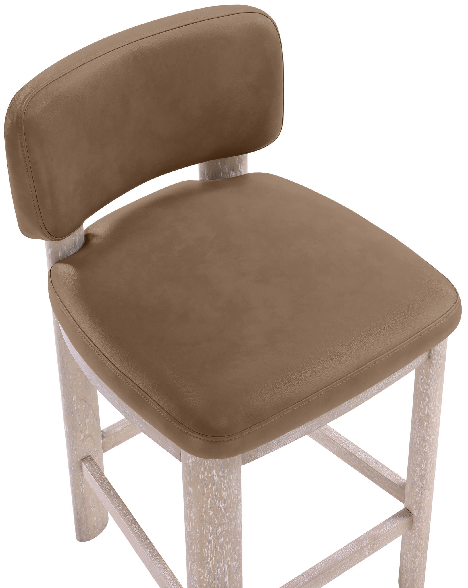Paloma - Faux Leather Upholstered Counter Stool (Set of 2)