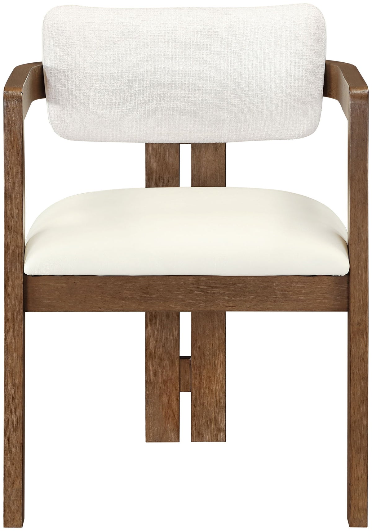 Ravina - Upholstered Dining Chair With Stained Brown Base (Set of 2)