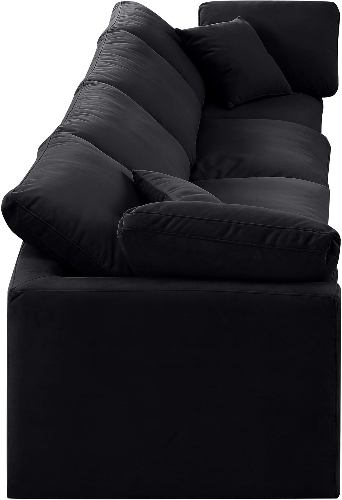 Indulge - Velvet 4 Seat Modular Sofa