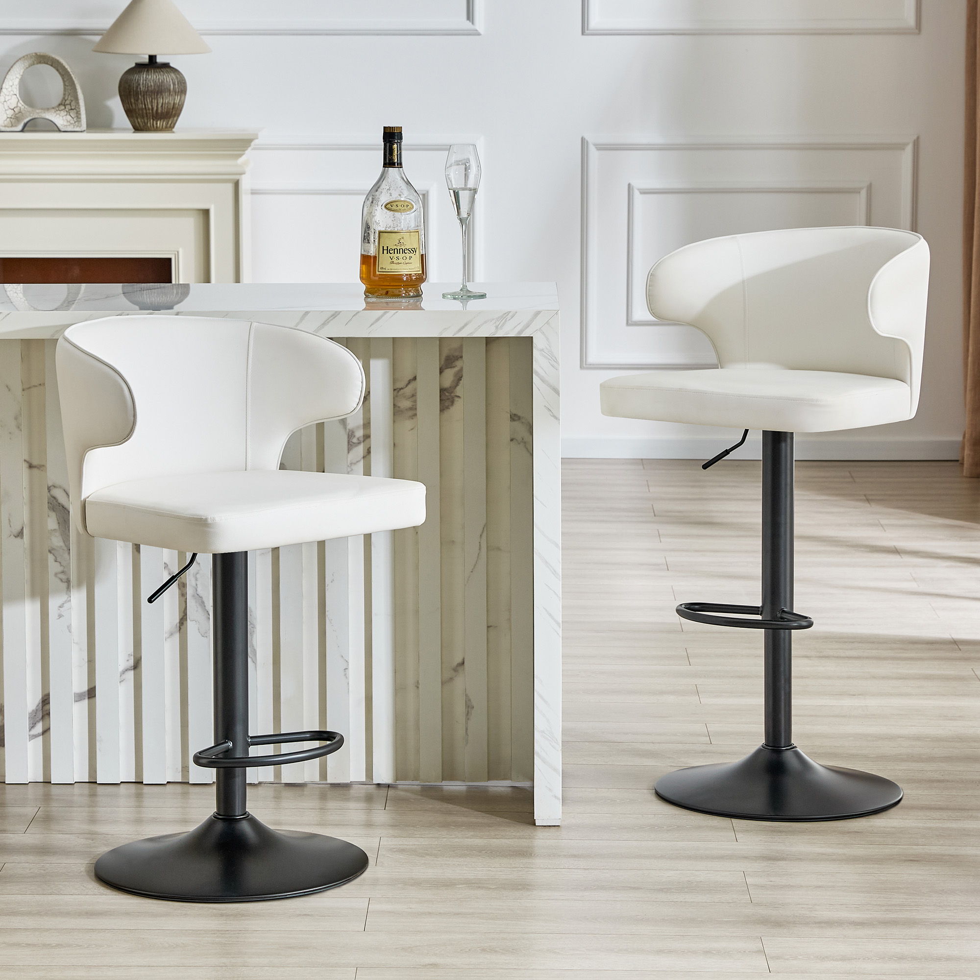 Adjustable Swivel Bar Chair