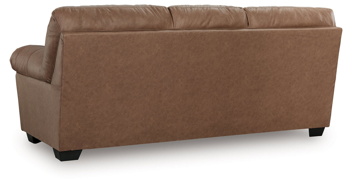 WillowBend Caramel Sofa