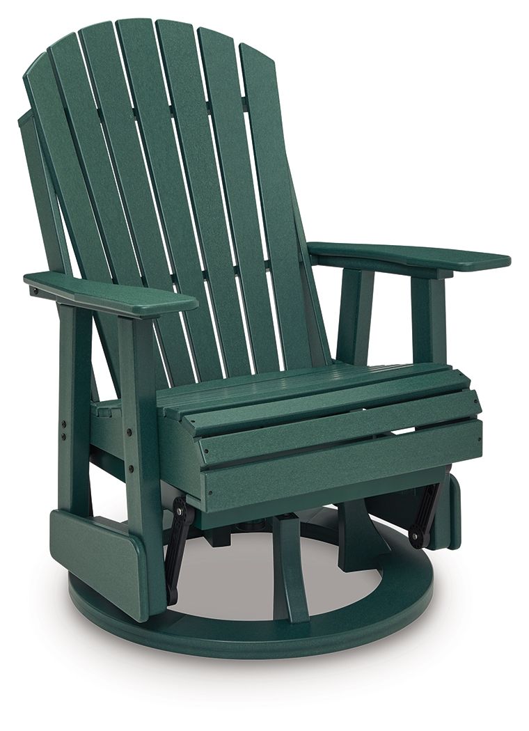 Shell Beach - Swivel Glider Chair - Green