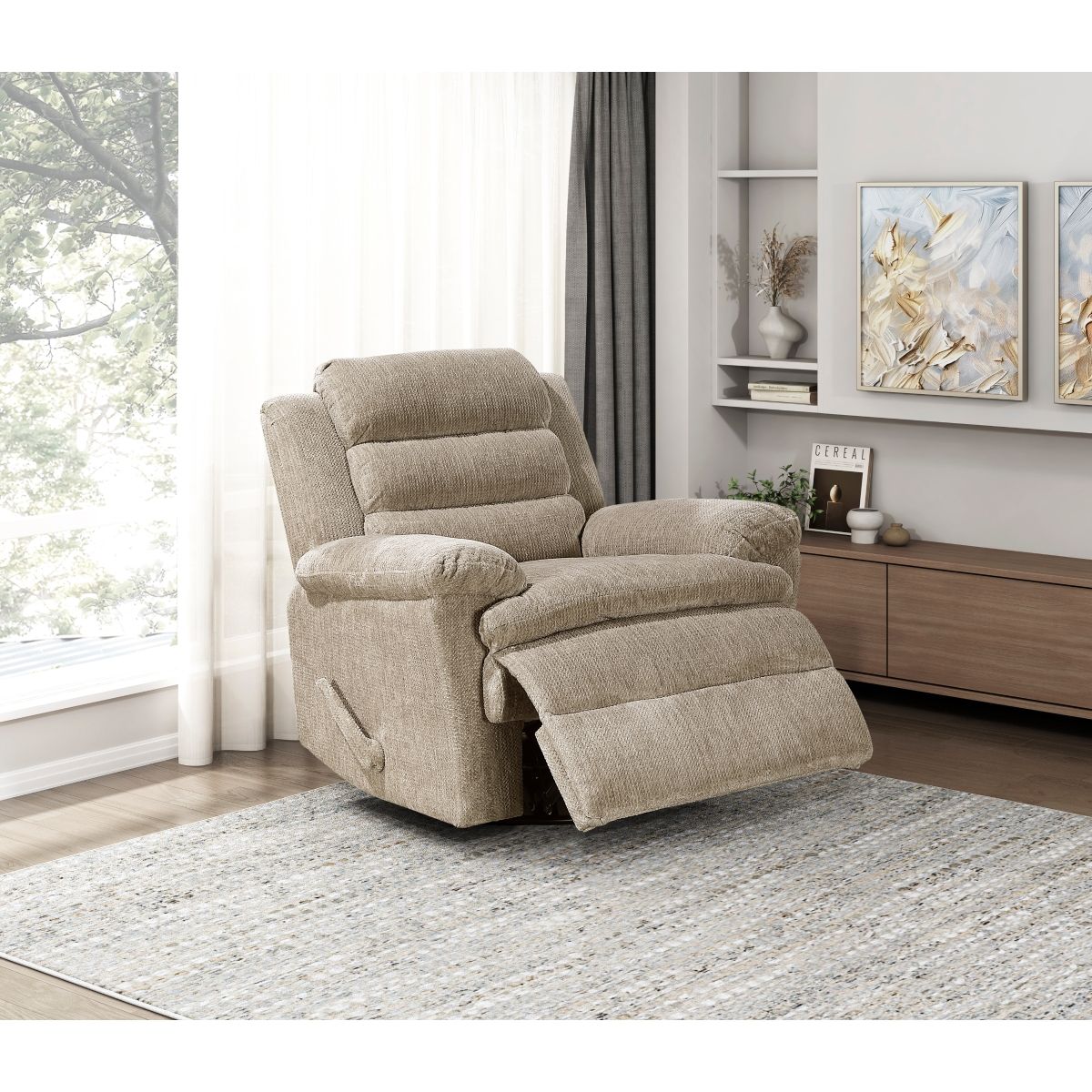 Oxford - Swivel Glider Reclining Chair