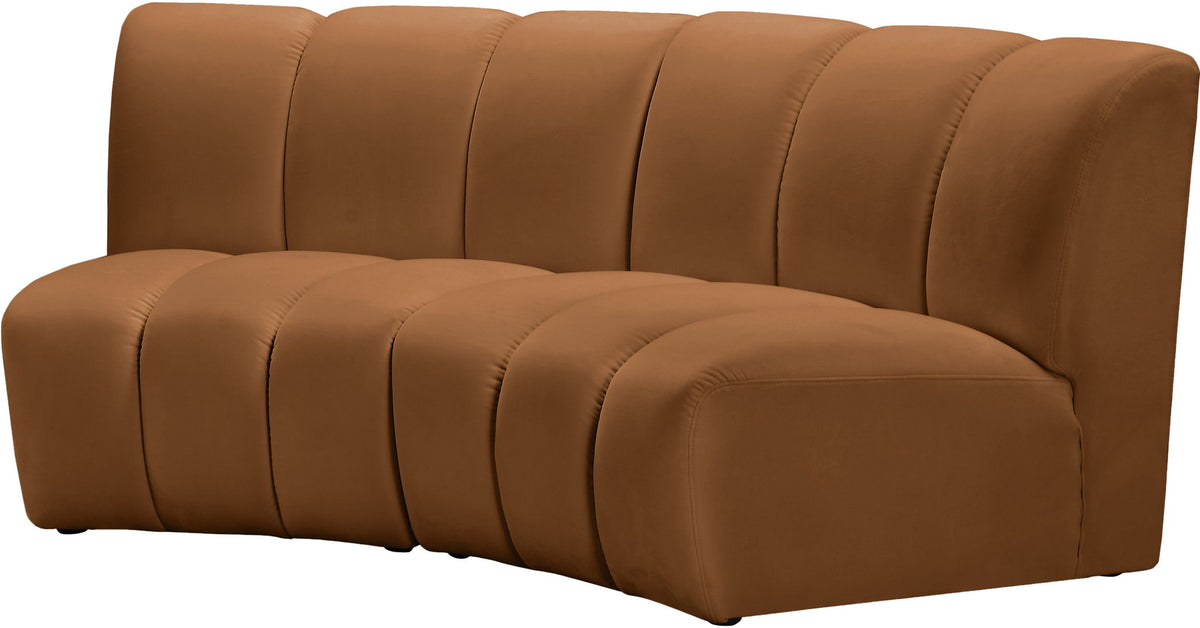 Infinity - 2 Piece Modular Sectional - Saddle