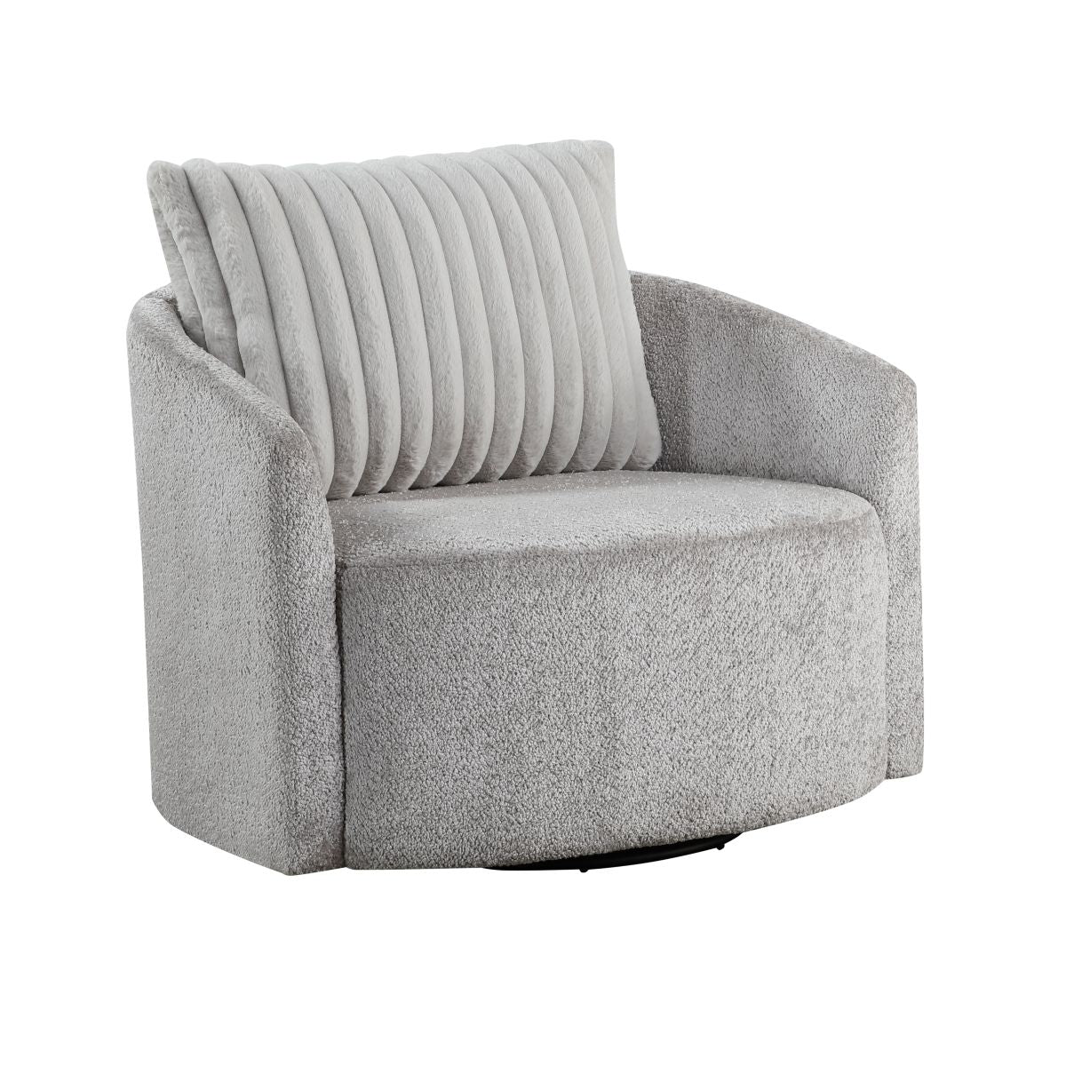 Francine - Swivel Chair - Gray