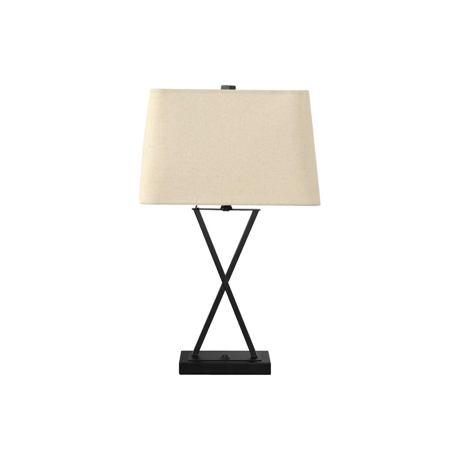 Lighting, Table Lamp, USB Port Included, Resin, Transitional - Black