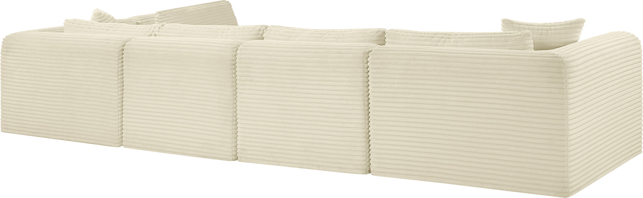 Shaggy - 5 Piece Modular Sectional