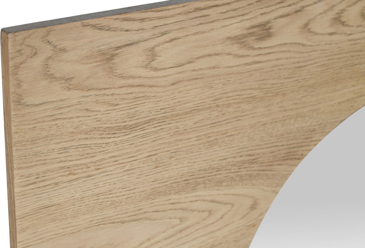 Optic - Oak Wood Frame Mirror