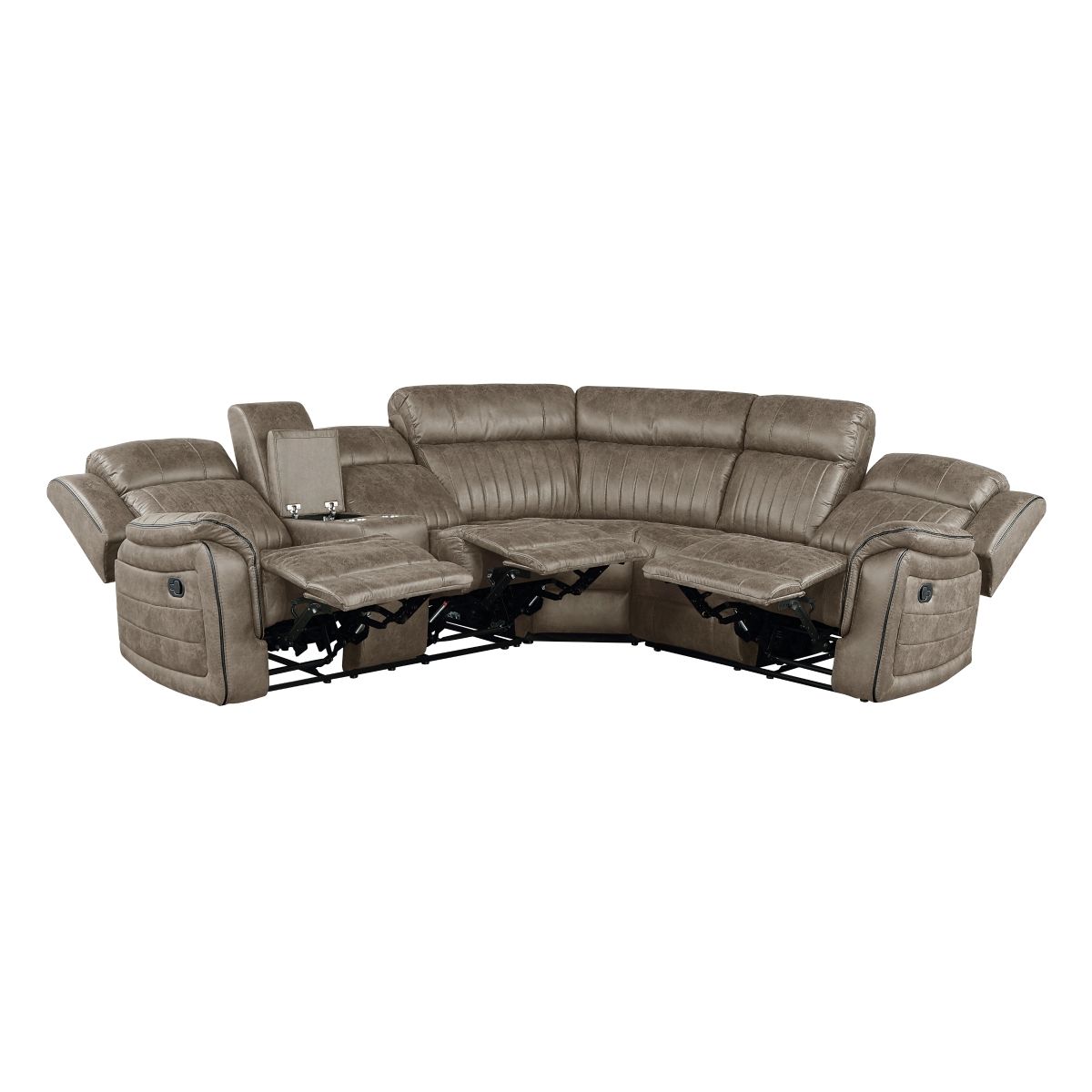 Centeroak - 3 Piece Reclining Sectional