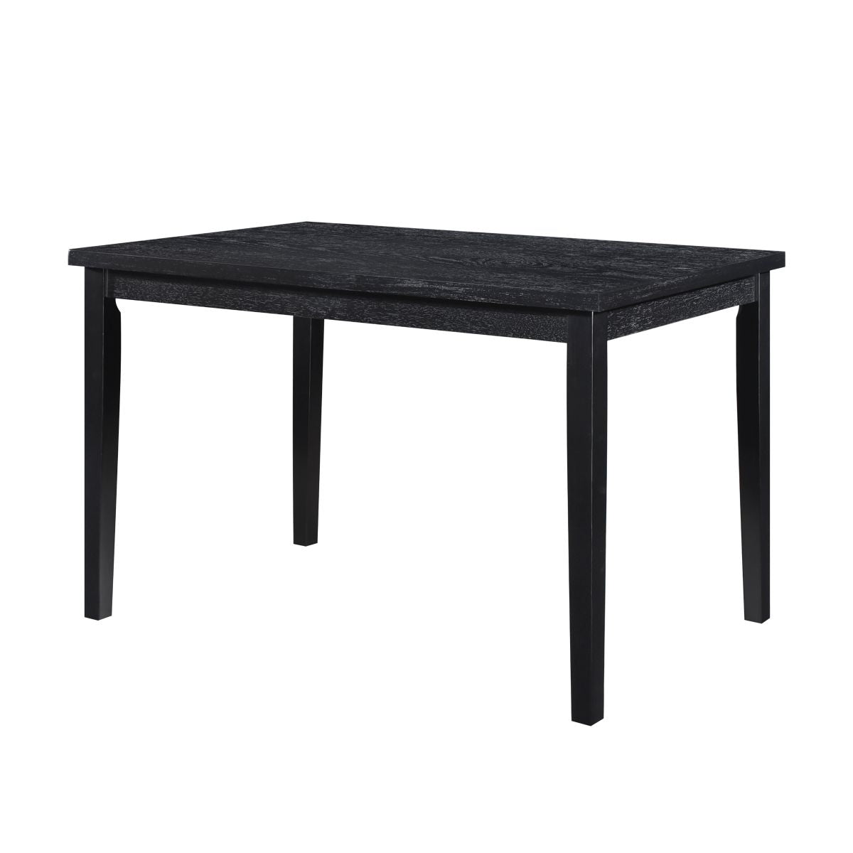 Andreas - 5 Piece Dining Room Set (Table & 4 Side Chairs) - Black / Gray