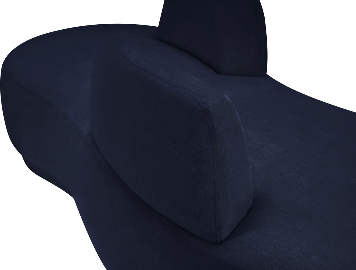 Argyle - Chenille Fabric Chaise / Loveseat
