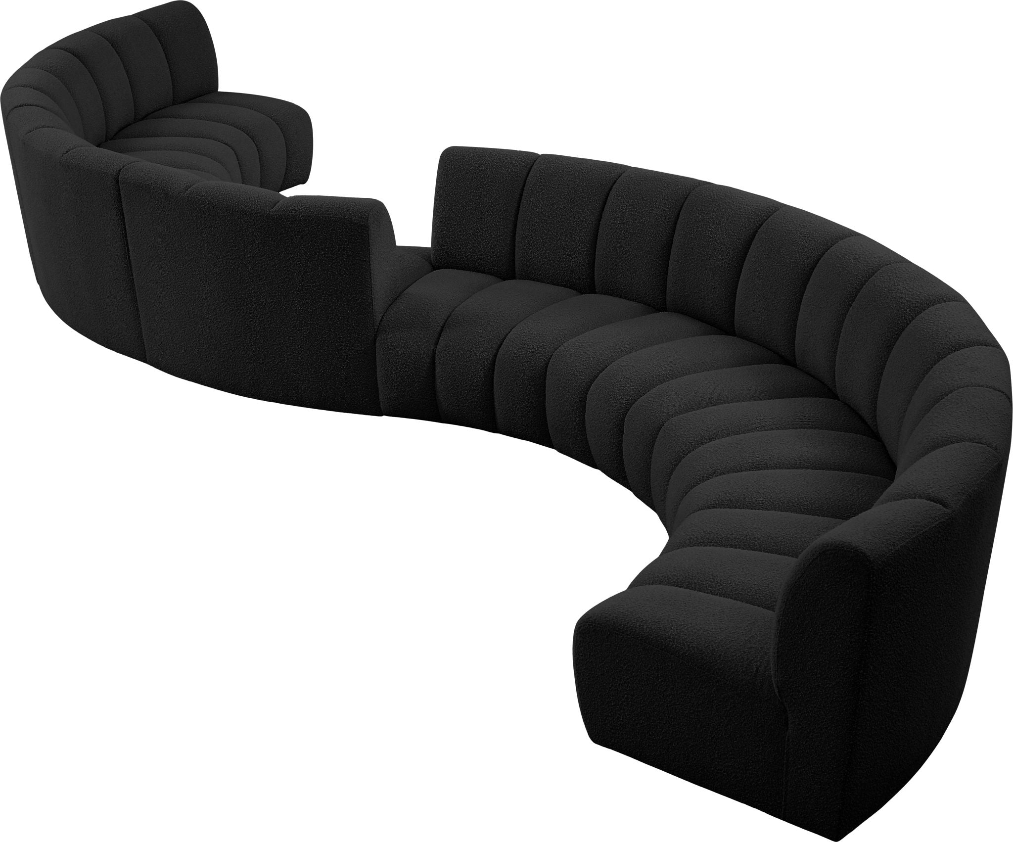 Infinity - 8 Piece Boucle Modular Sectional