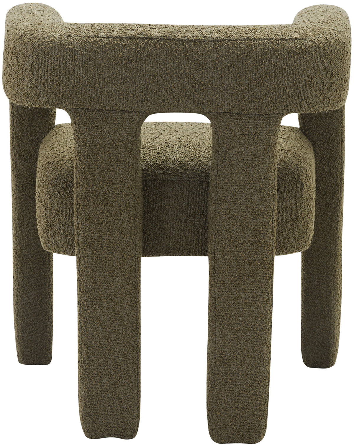Athena - Boucle Fabric Dining Chair