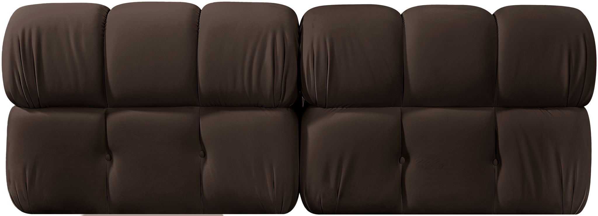 Orin - Velvet Performance Fabric Upholstered 2 Piece Modular Sofa