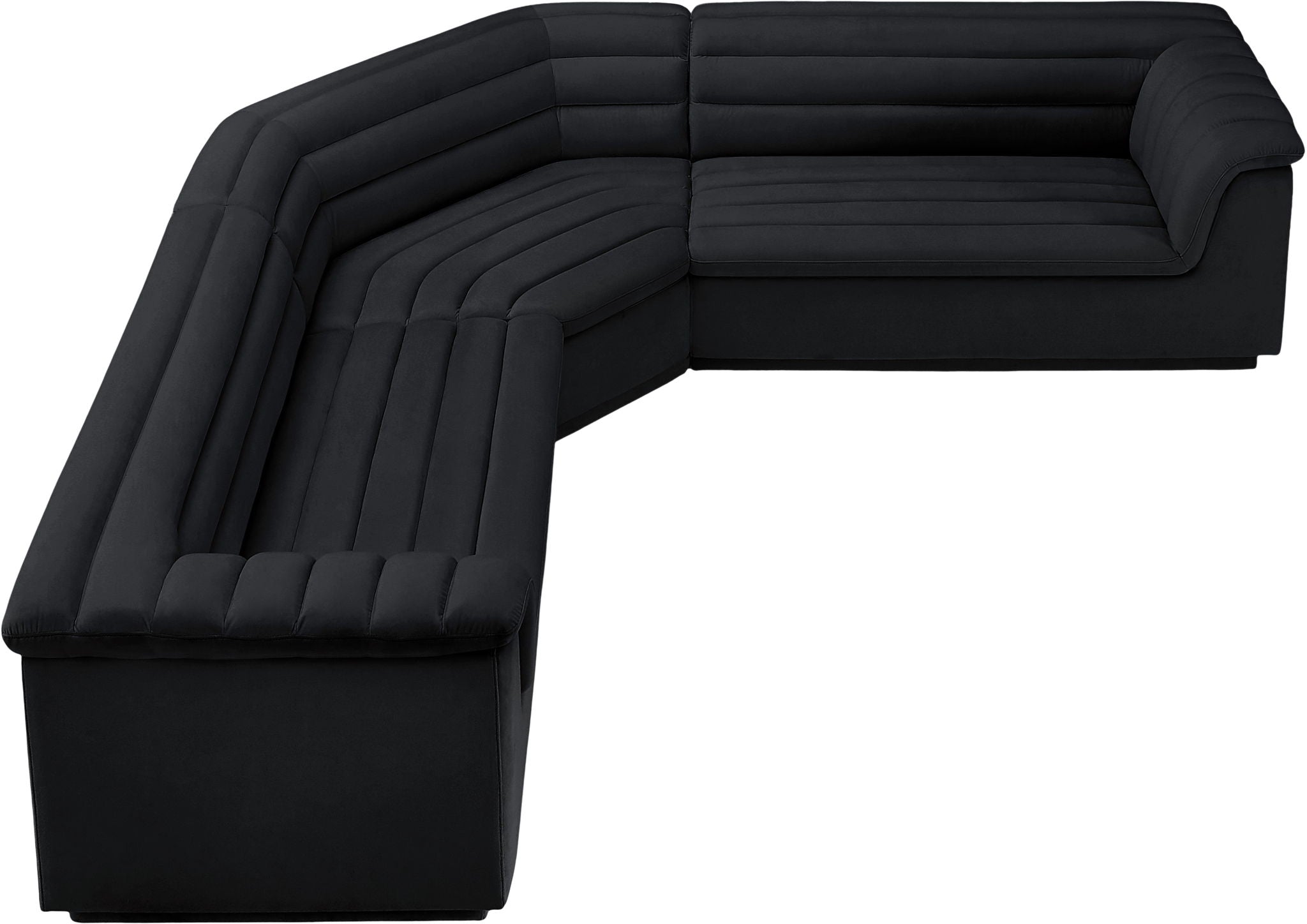 Cascade - Velvet Modular Sectional