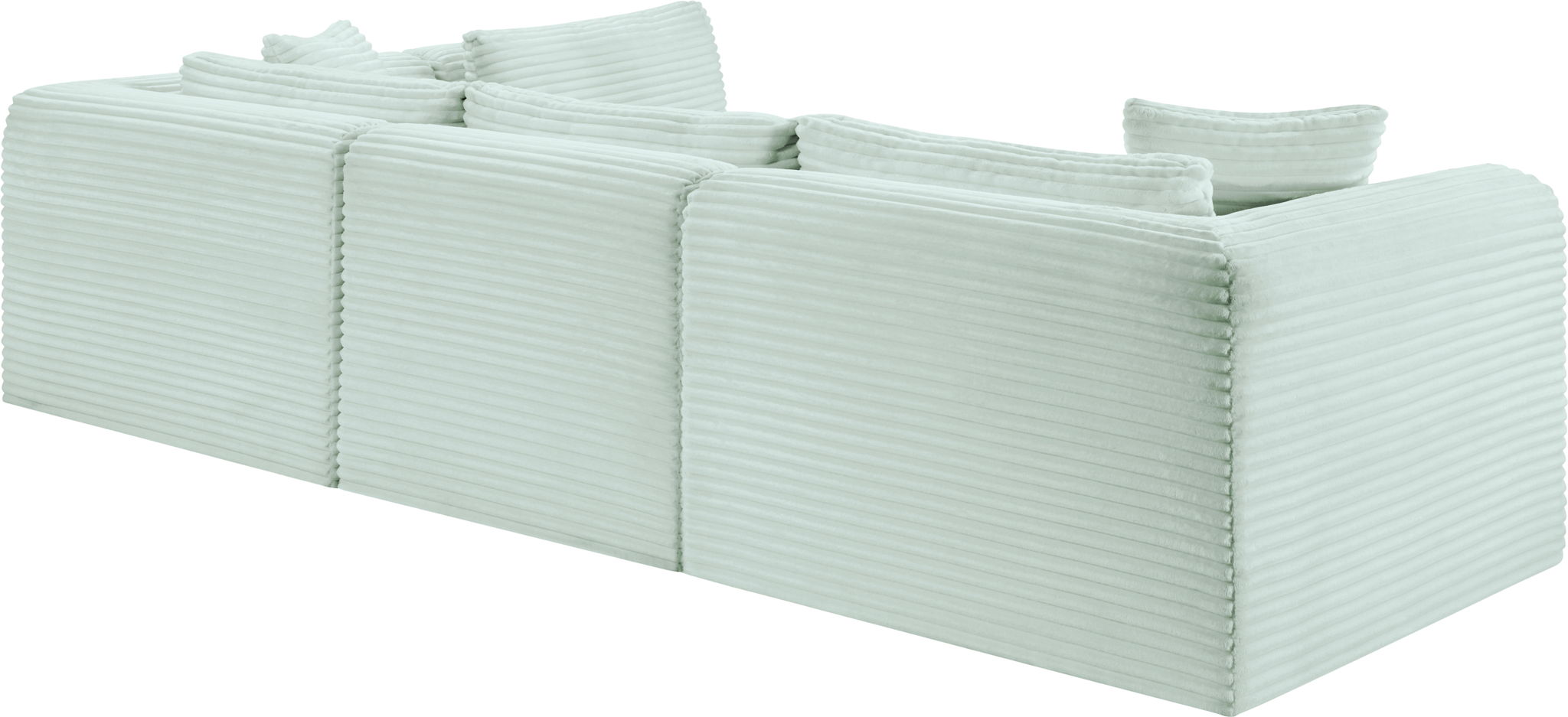 Shaggy - 4 Piece Modular Sectional
