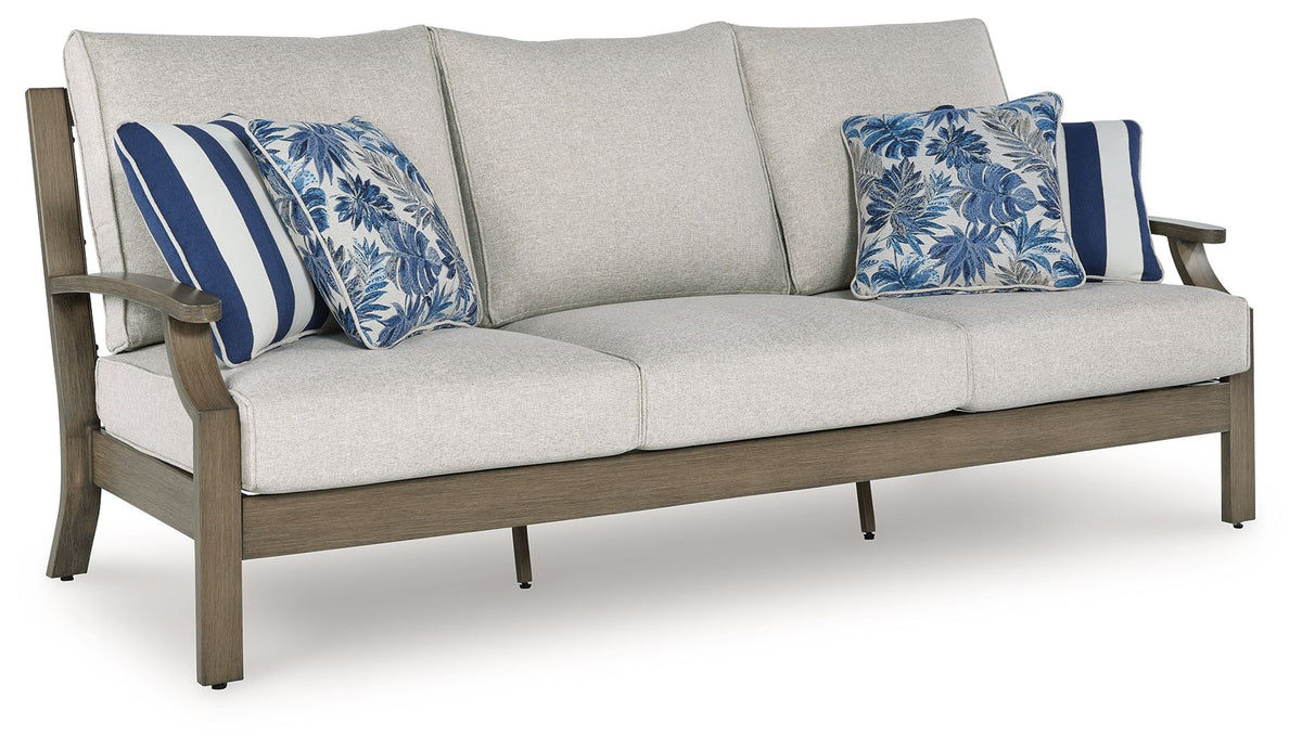 Rainier Ranch - Sofa With Cushion - Brown / Beige