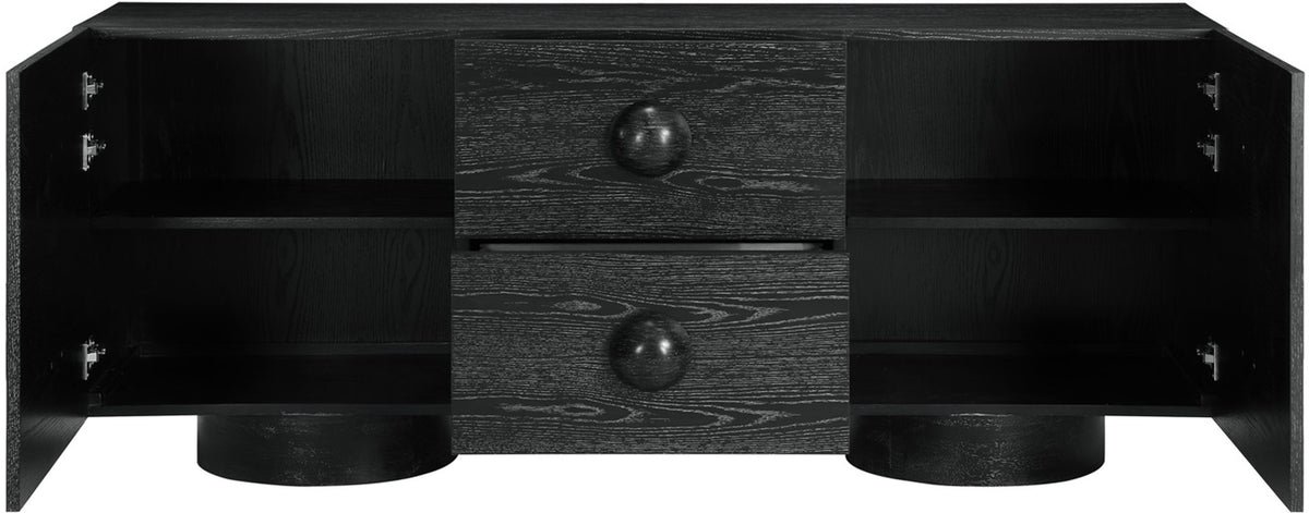 Bubble - Rubberwood with Oak Veneer Sideboard / Buffet
