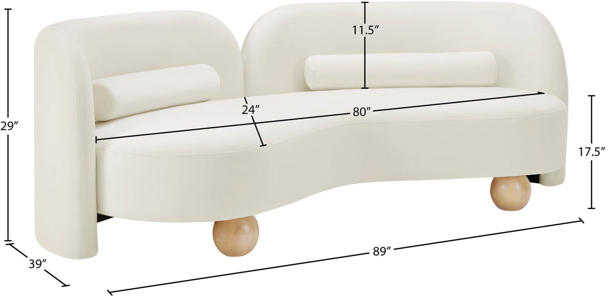 Daphne - Velvet Sofa