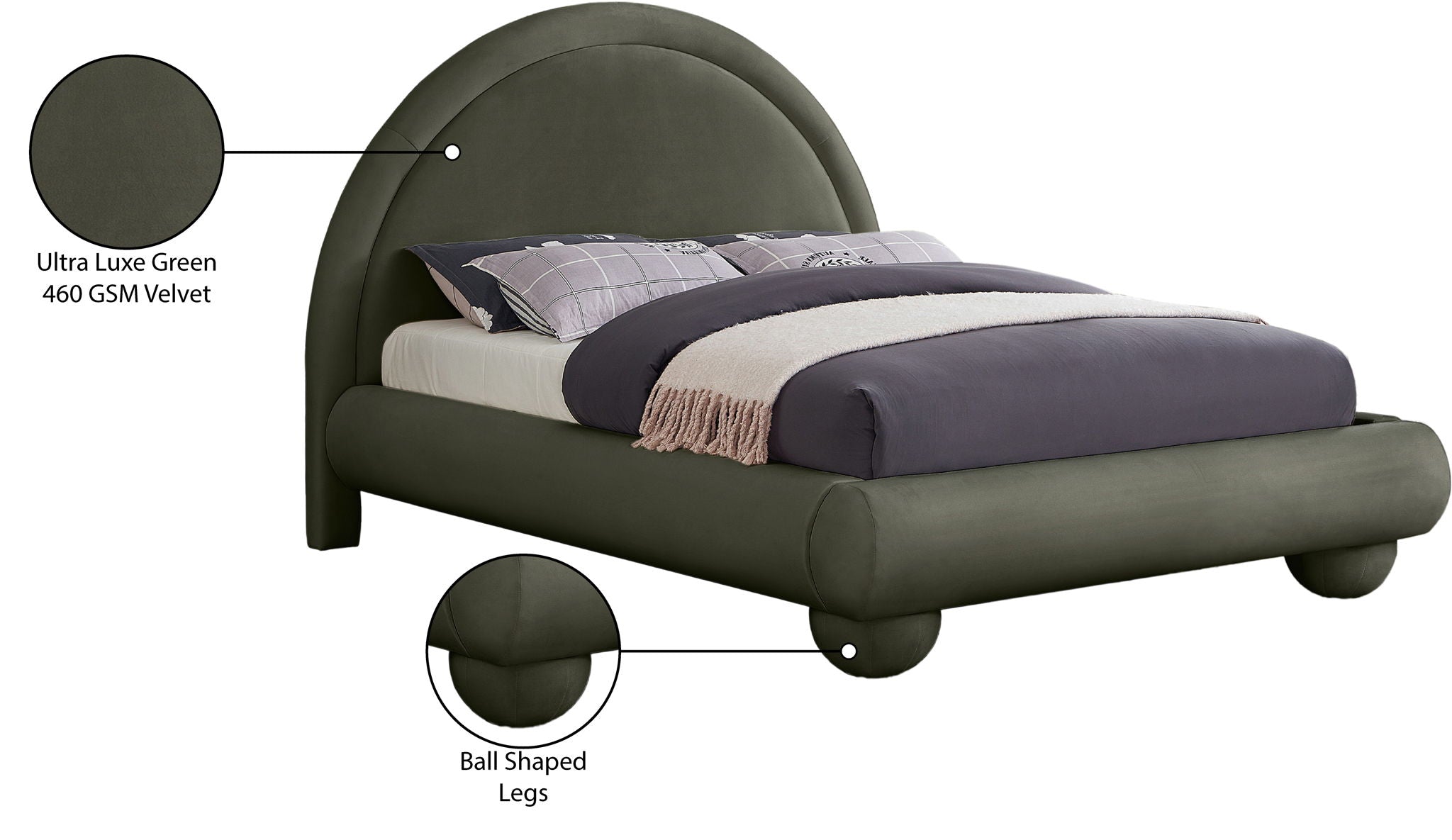 Madrid - Upholstered Bed