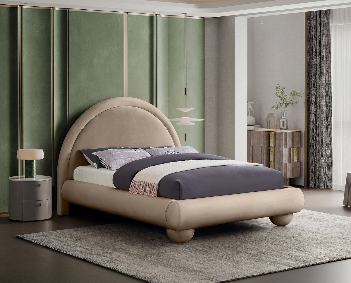 Madrid - Velvet Upholstered Bed