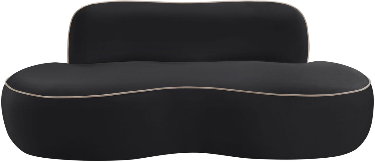 Swerve - Velvet 77" Upholstered Loveseat