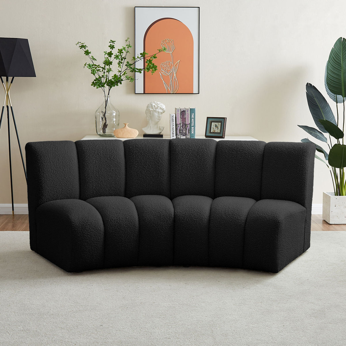 Infinity - 2 Piece Boucle Modular Sectional