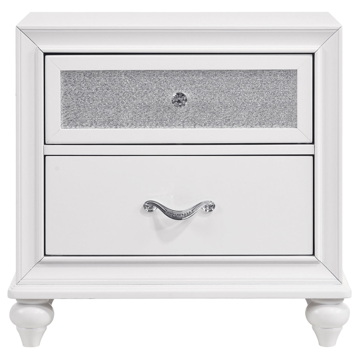Barzini 4-piece Bedroom Set White