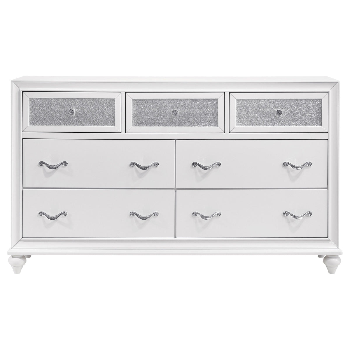 Barzini 4-piece Bedroom Set White