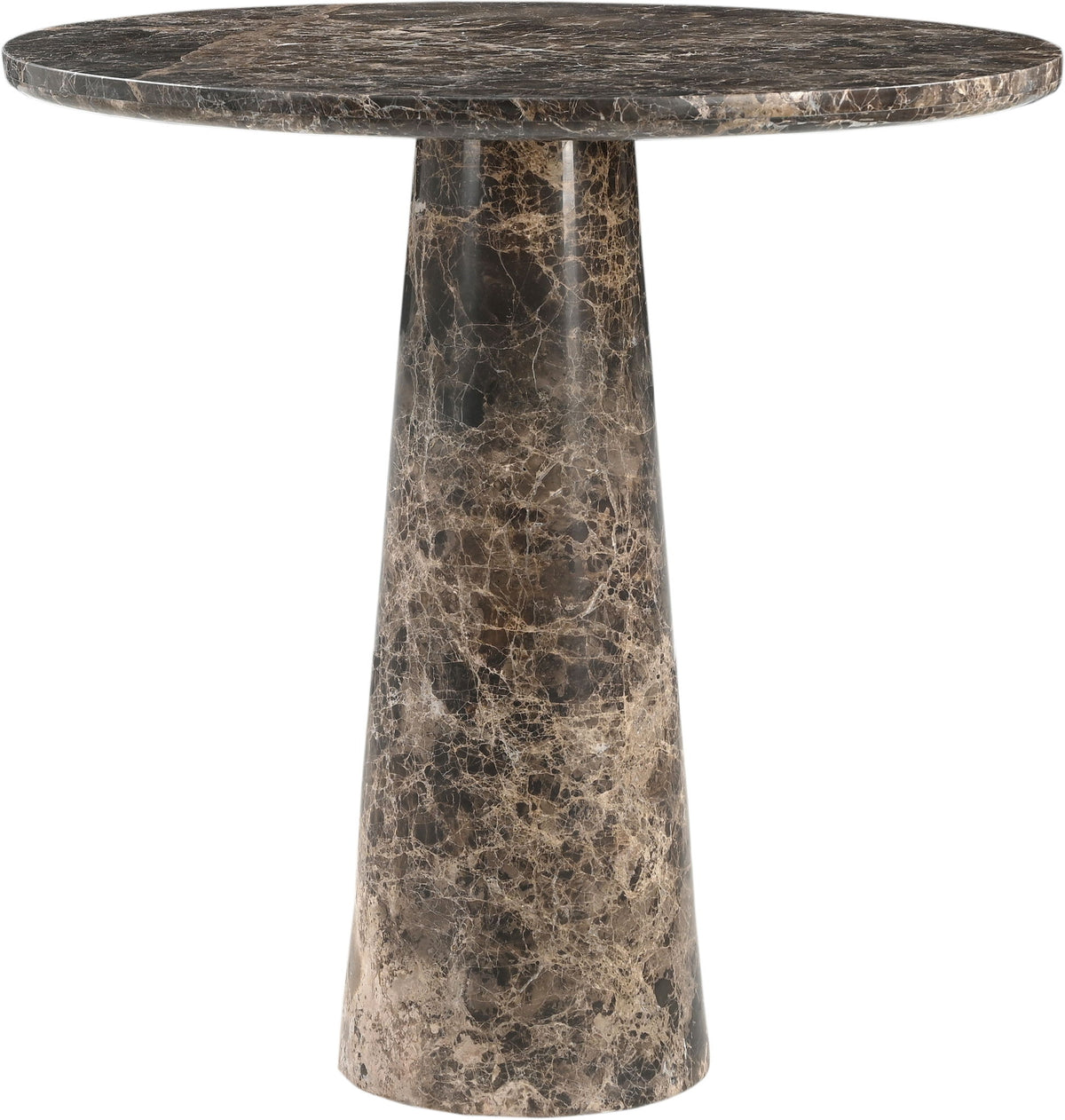 Fontelina - 30" Genuine Marble Bistro Dining Table