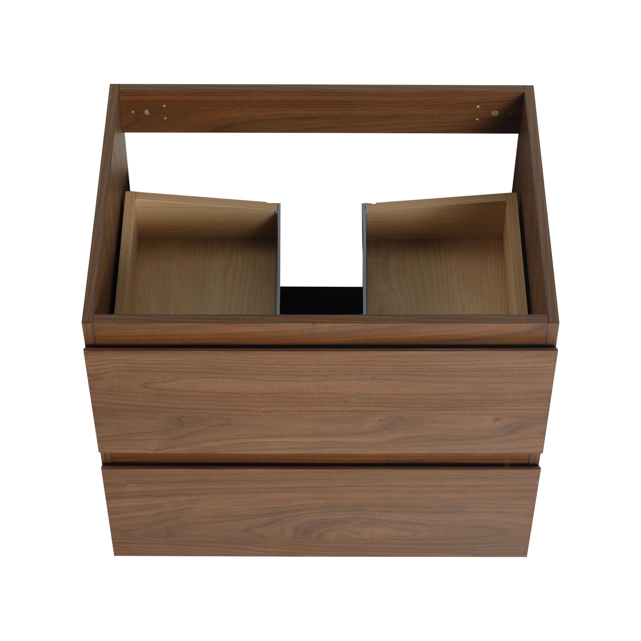 Wall Mounted Bathroom Vanity & Sink, 2 Soft Close Drawers