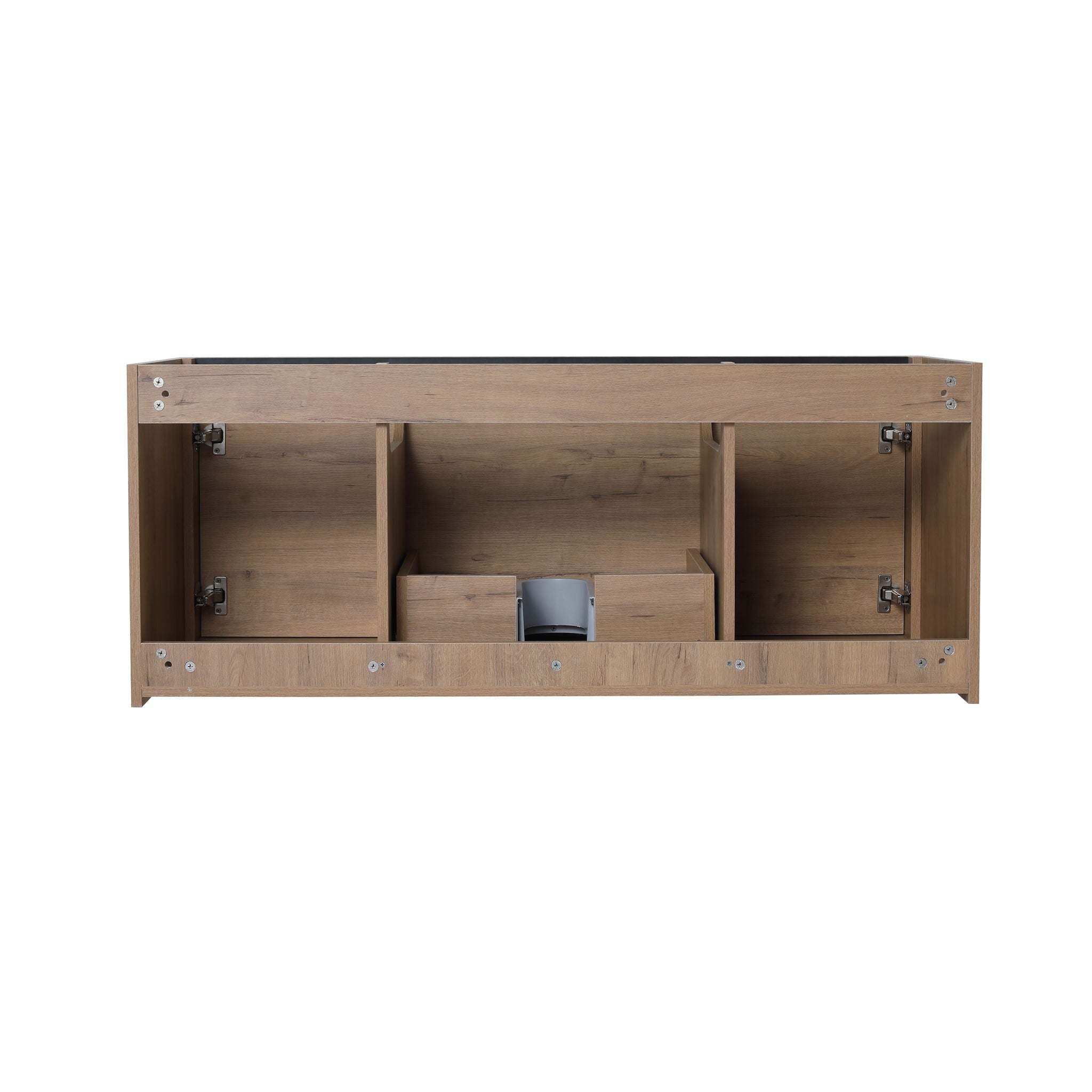 Modern Floating Bathroom Vanity Cabinet With Resin Sink Soft Close Doors And Drawer - Imitative Oak