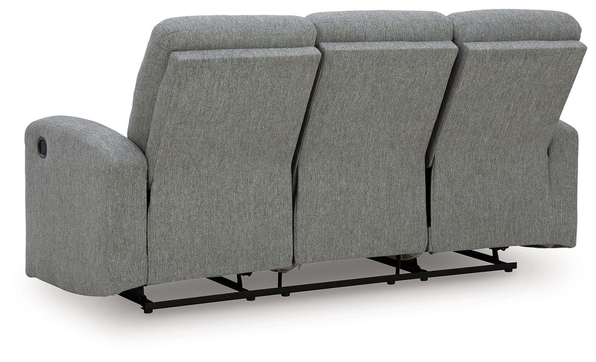 Gauntlet - Reclining Sofa - Sterling