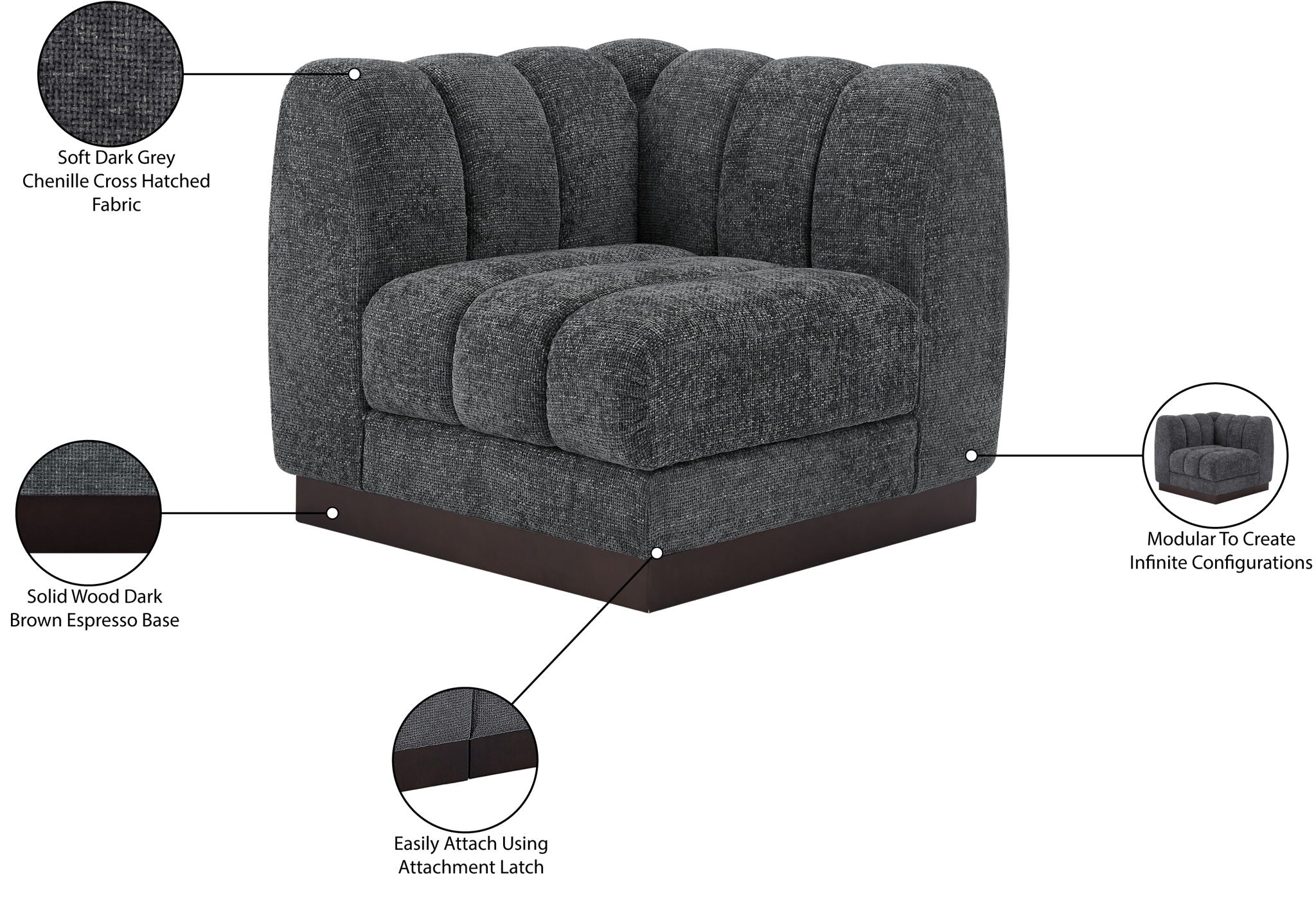 Quinn - Corner Chair