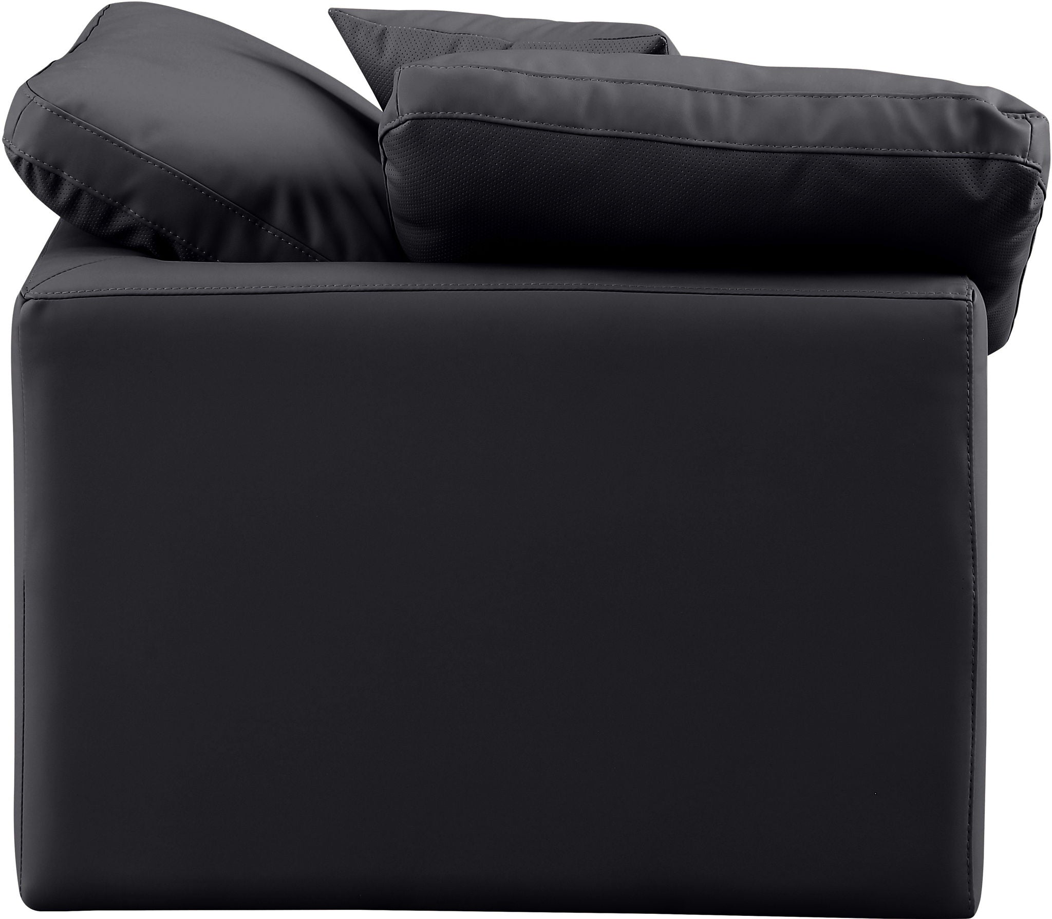 Indulge - Faux Leather Corner Chair