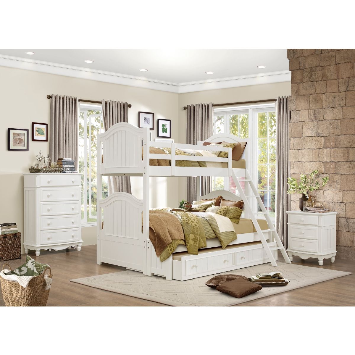 Clementine - Nightstand - White
