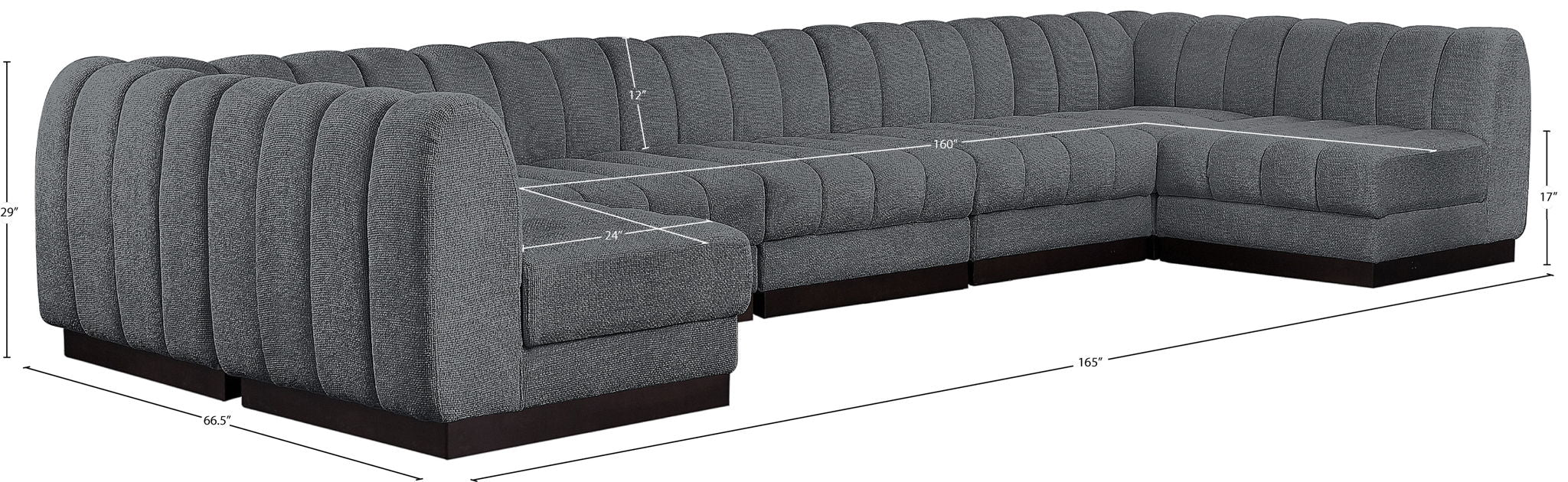Quinn - 7 Piece Modular Sectional