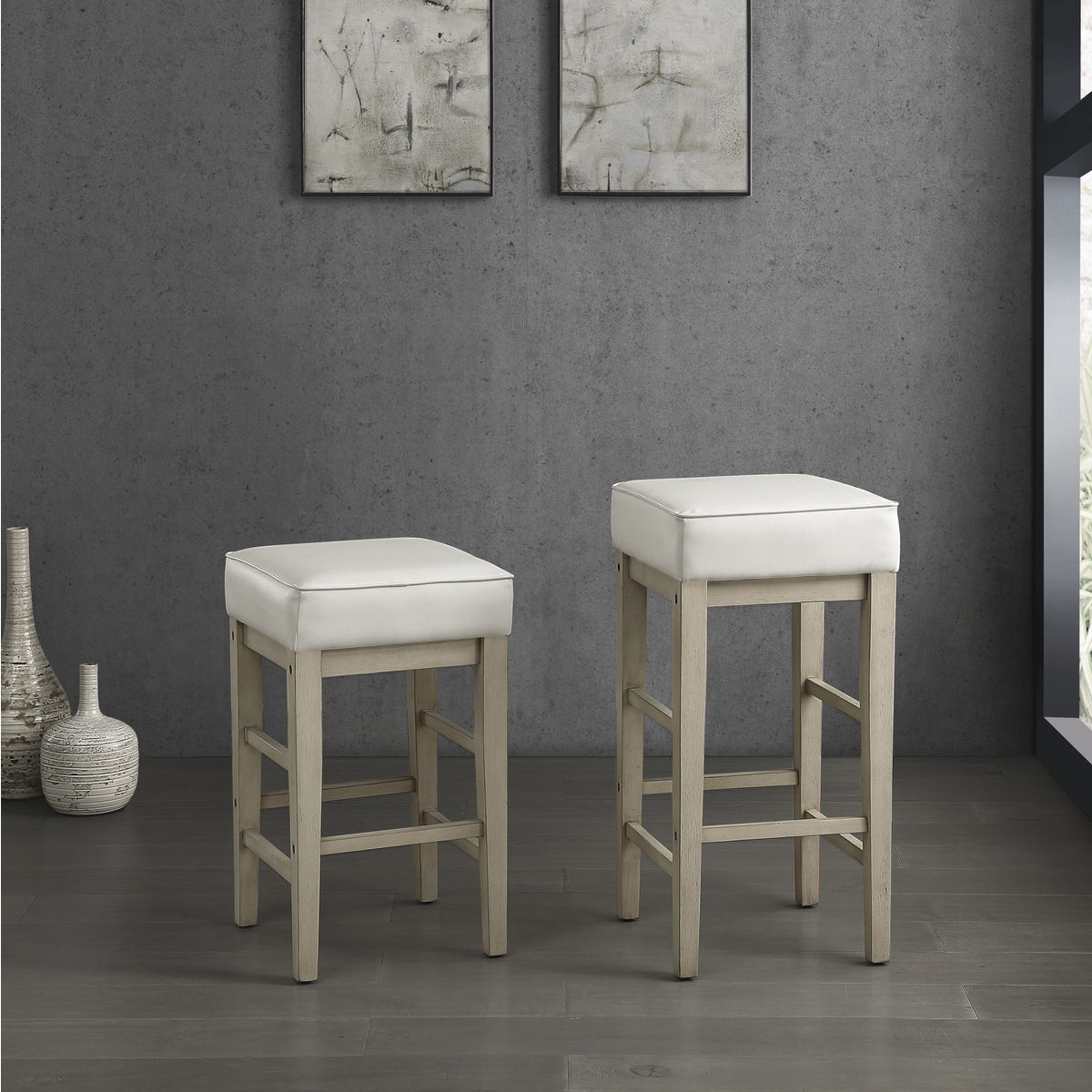 Pittsville - Pub Height Stool (Set of 2)